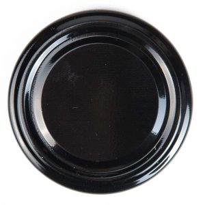 Deksel zwart - toc 63 mm