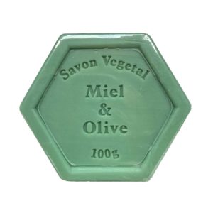 Plantaardige zeep met honing en olijfolie – 100 gram