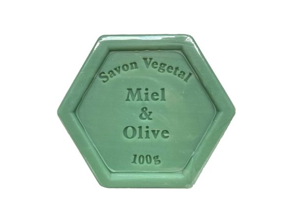 Plantaardige zeep met honing en olijfolie – 100 gram