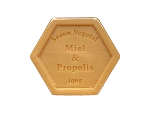 Plantaardige zeep met honing en propolis – 100 gram
