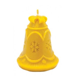 Lyson kaarsen gietvorm - Bel met sneeuwvlok - hoogte 8 cm [FS419]