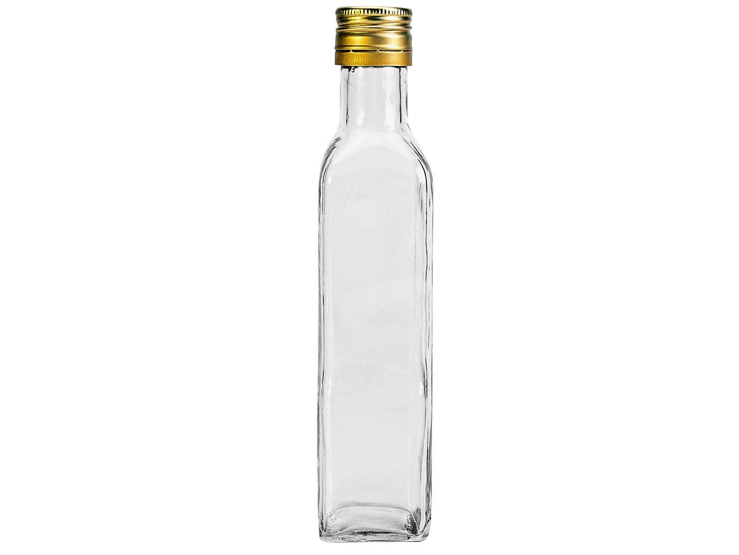 Marasca fles met metalen draaidop 250 ml - per 8 - imkershop my-Honey