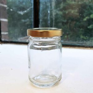 Honingpot rond 100 ml / 125 gram Toc 48 met deksel – 35 stuks
