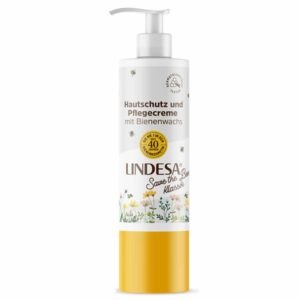Lindesa ® Classic handcrème met dispenser - Safe the Bees - 300 ml