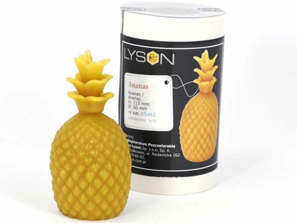 Lyson kaarsen gietvorm - Ananas - hoogte 11.5 cm [FS482]