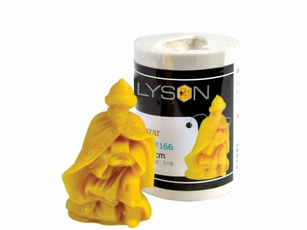 Lyson kaarsen gietvorm - Balthasar - hoogte 7 cm [F166]