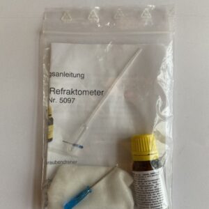 Kalibreervloeistof voor honingrefractometer - set