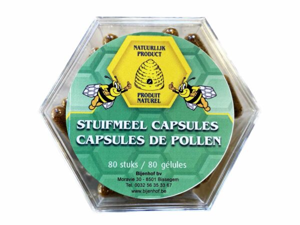 Stuifmeel capsules – 80 stuks