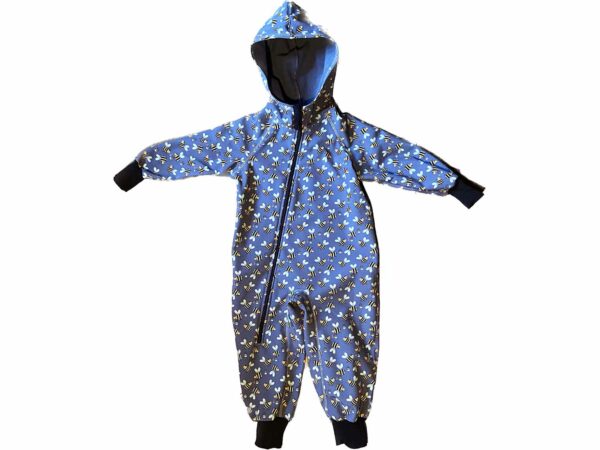 Waterproof Softshell Overall comfy Bees Jupsuit