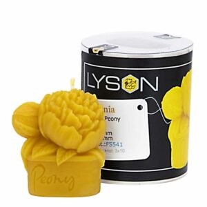 Lyson kaarsen gietvorm – Pioenroos – hoogte 7 cm [FS541]
