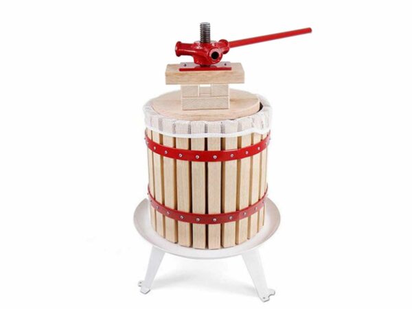 Honingpers - fruitpers houten korf - 12 liter