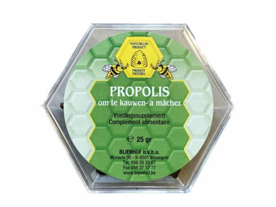 Propolis om te kauwen – kauwpropolis – 25 gram